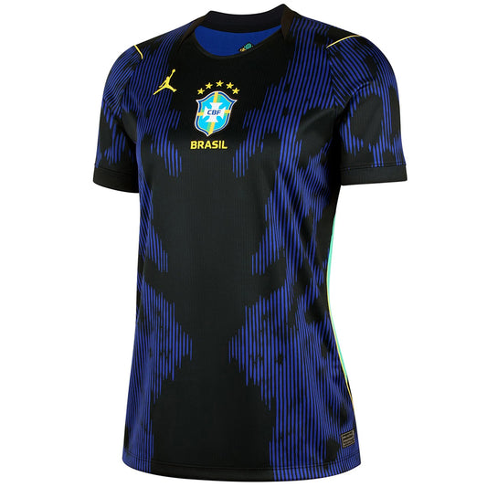 Camiseta Mujer Brasil 2026 Segunda Equipación Copa del Mundo