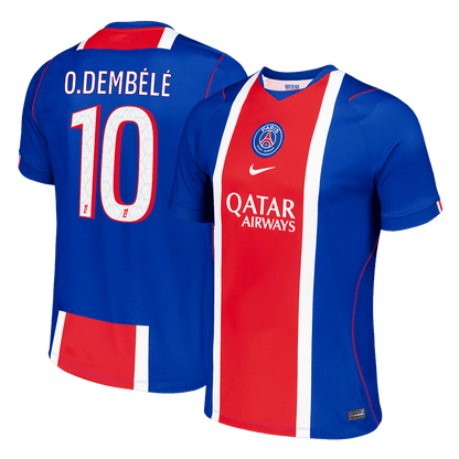 Camiseta O.DEMBÉLÉ #10 PSG 2026/27 Primera Equipación - Versión Hincha