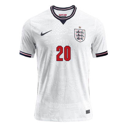 Camiseta Auténtica PALMER #20 England 2026 Primera Equipación Copa del Mundo -Versión Jugador