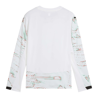 Camiseta Manga Larga Portugal 2025 Segunda Equipación Hombre-Versión Hincha