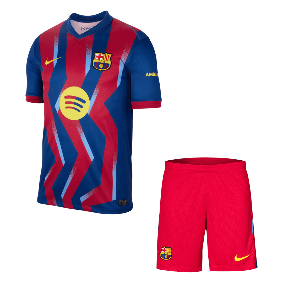 Conjunto Barcelona 2025/26 Cuarta Equipación visitante