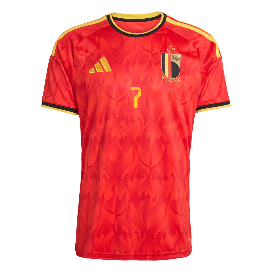 Camiseta De Bruyne #7 Bélgica 2026 Primera Equipación Copa del Mundo - Versión Hincha - Vista 8