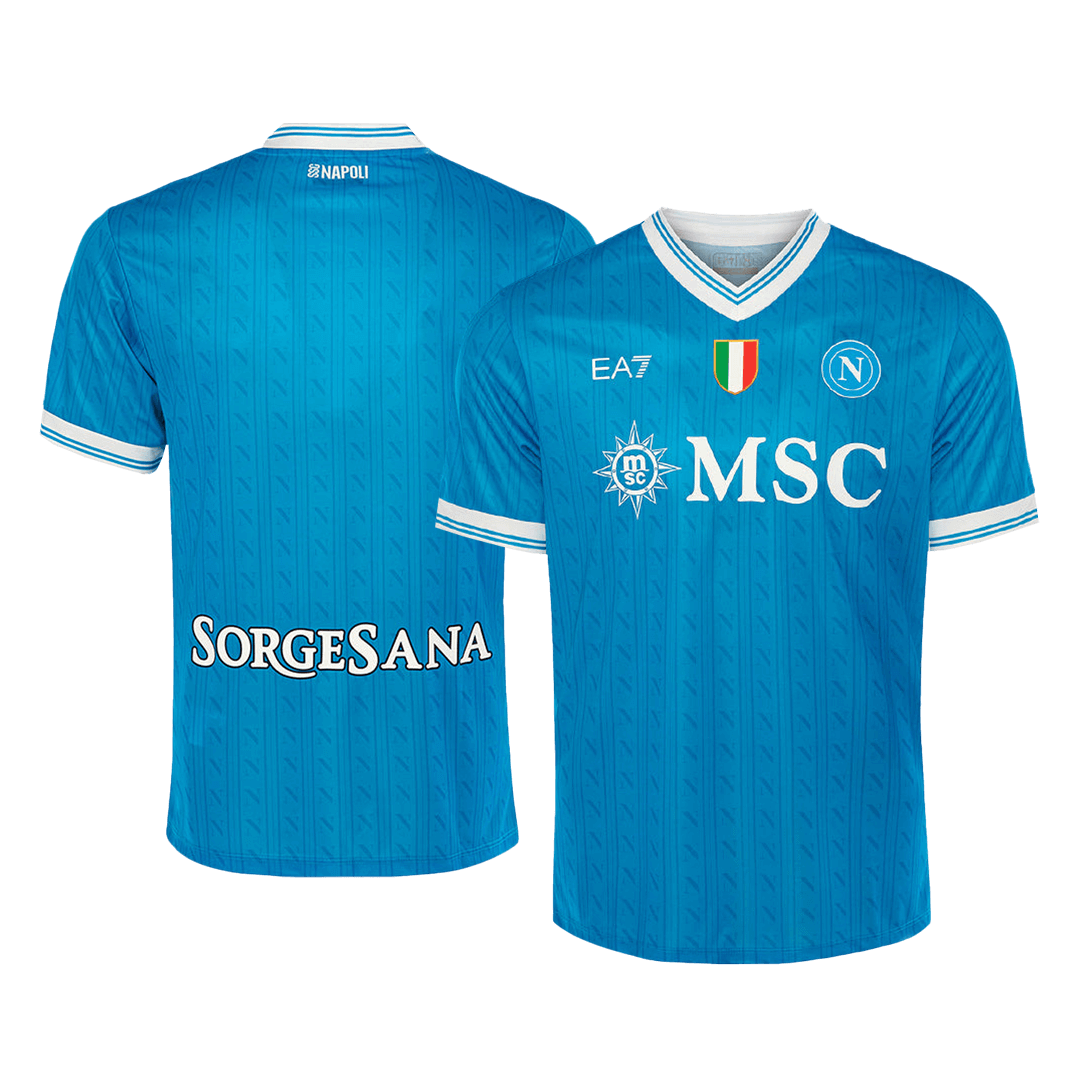 Camiseta Napoli 2025/26 Primera Equipación-Versión Hincha