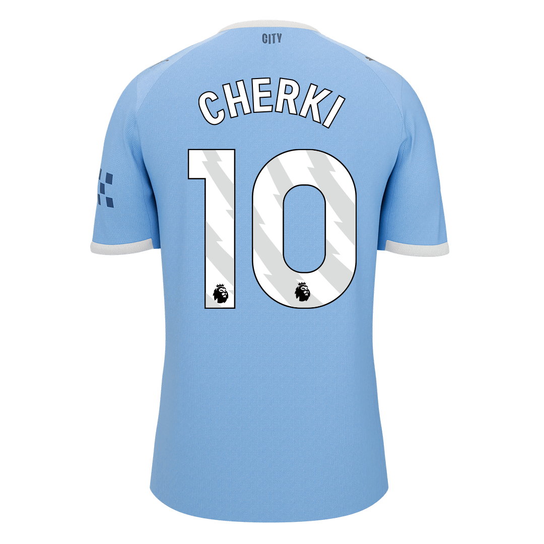 Camiseta Cherki #10 Manchester City 2025/26 Primera Equipación - Versión Hincha (Calidad Premium) - Vista 9