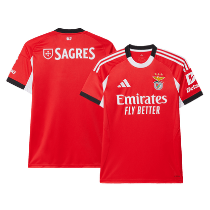 Camiseta Benfica 2025/26 Primera Equipación-Versión Hincha