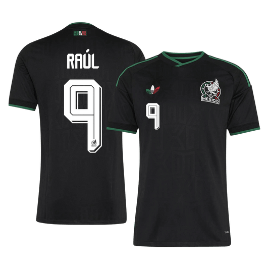 Camiseta Auténtica Raúl #9 México 2026 Tercera Equipación Copa del Mundo - Versión Jugador