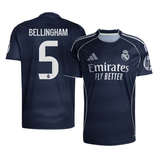 Camiseta BELLINGHAM #5 Real Madrid 2025/26 Segunda Equipación-Versión Hincha