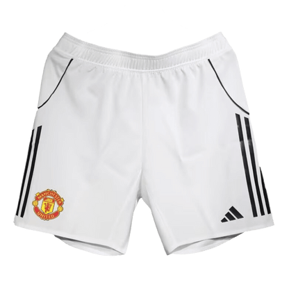 Pantalón Corto Auténtica Manchester United 2025/26 Primera Equipación-Versión Jugador