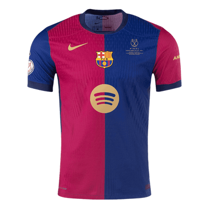 Camiseta Barcelona Copa del Rey Final 2024/25 Home Local Hombre - Versión Jugador