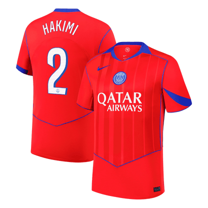Camiseta Hakimi #2 PSG 2025/26 Tercera Equipación - Versión Hincha