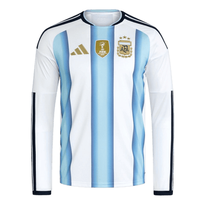 Manga Larga Argentina 2026 Primera Equipación Copa del Mundo -Versión Hincha