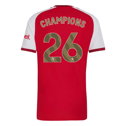 Camiseta Auténtica Champions #26 Arsenal 2026/27 Primera Equipación - Versión Jugador - Vista 2