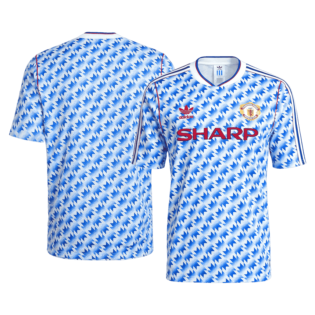 Retro 1990/92 Manchester United Segunda Equipación