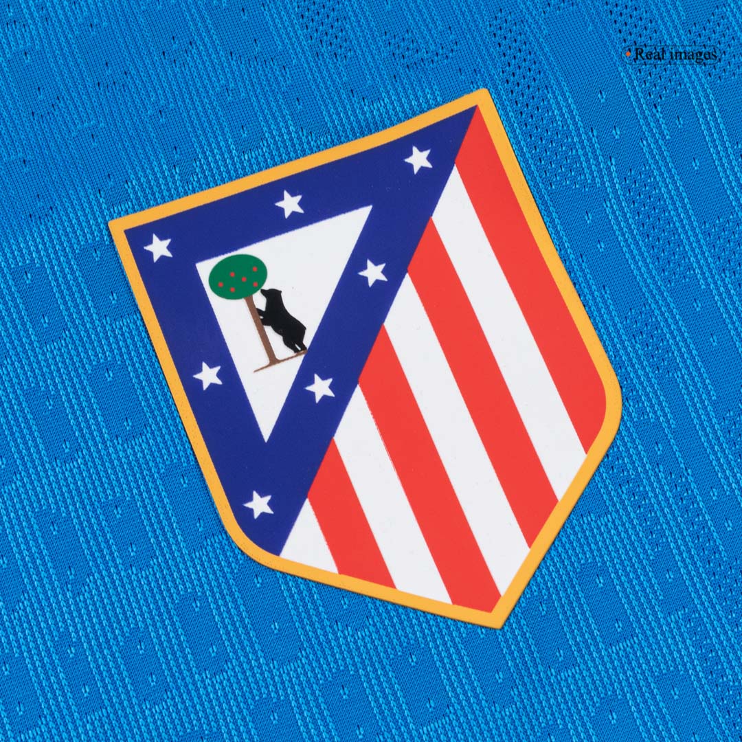 Camiseta Auténtica Sørloth #9 Atletico Madrid 2025/26 Tercera Equipación - Versión Jugador - Vista 8