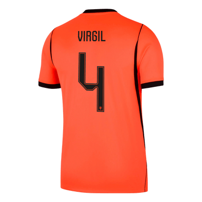 Camiseta VIRGIL #4 Netherlands 2026 Primera Equipación Copa del Mundo - Versión Hincha