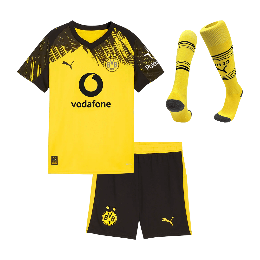 Conjunto Infantil Completo Borussia Dortmund 2025/26 Primera Equipación Kids