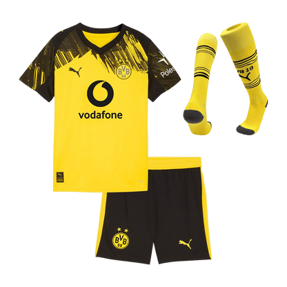 Conjunto Infantil Completo Borussia Dortmund 2025/26 Primera Equipación Kids