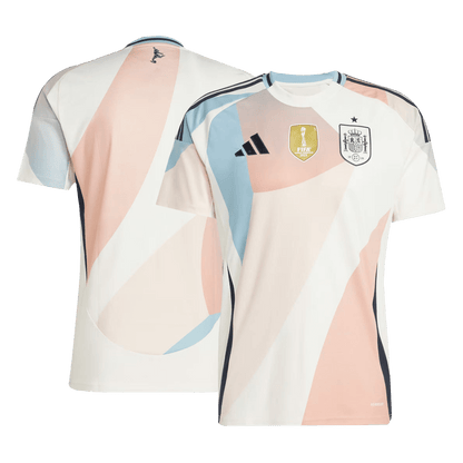 Camiseta España Euro 2025 Segunda Equipacion Hombre-Versión Hincha