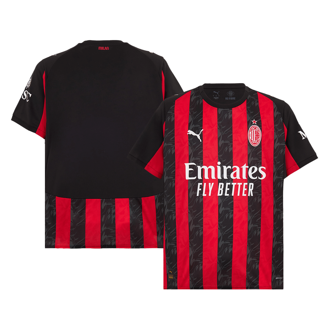 Camiseta AC Milan 2025/26 Primera Equipacion-Versión Hincha