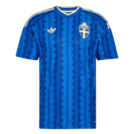 Camiseta Auténtica Suecia 2026 Segunda Equipación Copa del Mundo - Versión Jugador
