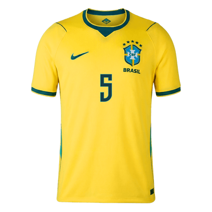 Camiseta CASEMIRO #5 Brazil 2026 Primera Equipación Copa del Mundo - Versión Hincha