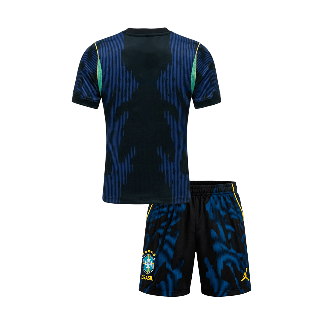 Conjunto Infantil Brasil 2026 Segunda Equipación Copa del Mundo