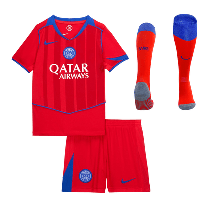 Conjunto Infantil Completo PSG 2025/26 Tercera Equipación