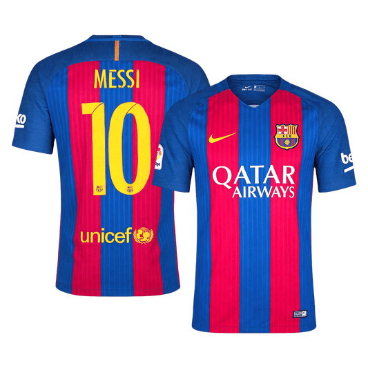 Retro 2016/17 Messi #10 Barcelona Primera Equipación