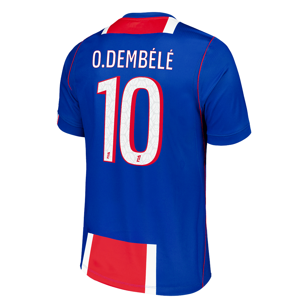 Camiseta O.DEMBÉLÉ #10 PSG 2026/27 Primera Equipación - Versión Hincha