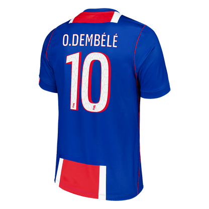 Camiseta O.DEMBÉLÉ #10 PSG 2026/27 Primera Equipación - Versión Hincha