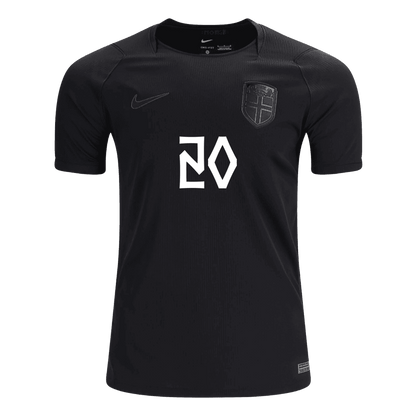 Camiseta Nusa #20 Noruega 2026 Segunda Equipación Copa del Mundo - Versión Hincha