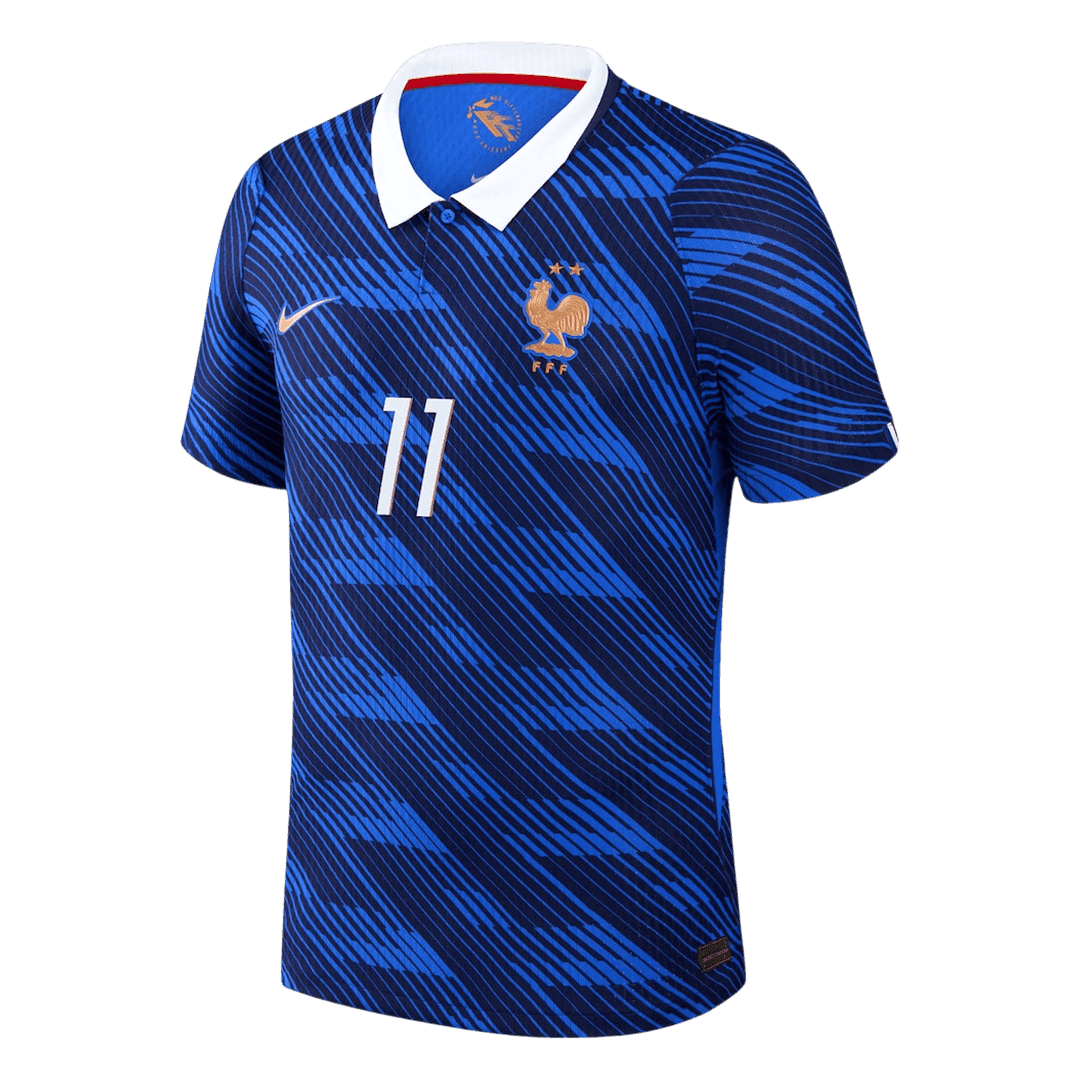 Camiseta Auténtica OLISE #11 France 2026 Primera Equipación Copa del Mundo -Versión Jugador