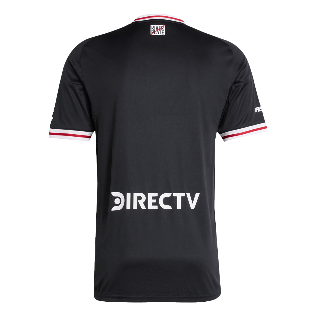 River Plate Away Soccer Jersey 25/26 Red&Black