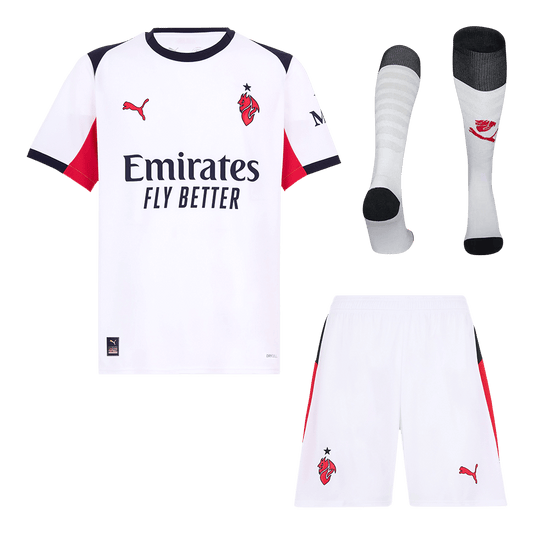 Conjunto Completo AC Milan 2025/26 Segunda Equipación