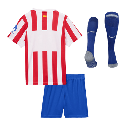 Conjunto Infantil Completo Atletico de Madrid 2025/26 Primera Equipación Kids