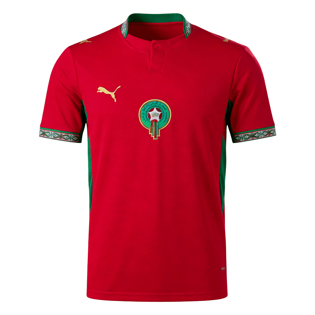 Camiseta Morocco 2026 Primera Equipación Copa del Mundo - Versión Hincha