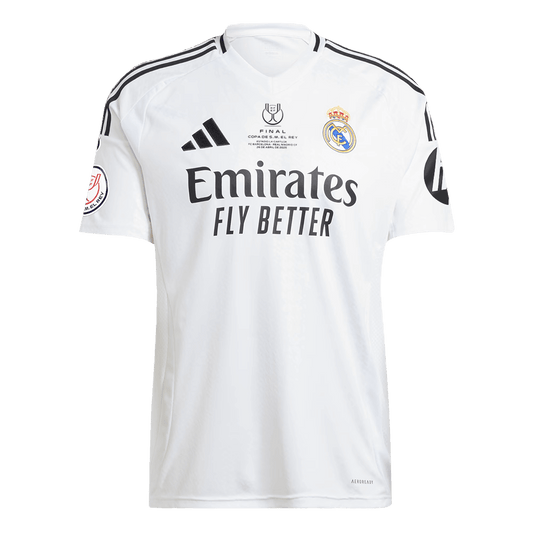 Camiseta Real Madrid Copa del Rey Final 2024/25 Home Local Hombre - Versión Hincha