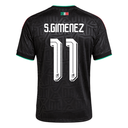 Camiseta S.GIMENEZ #11 Mexico 2026 Third Copa del Mundo - Versión Hincha