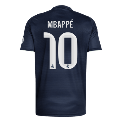 Camiseta MBAPPÉ #10 Real Madrid 2025/26 Segunda Equipación Hombre - Versión Hincha