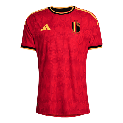 Camiseta Auténtica Bélgica 2026 Primera Equipación Copa del Mundo - Versión Jugador