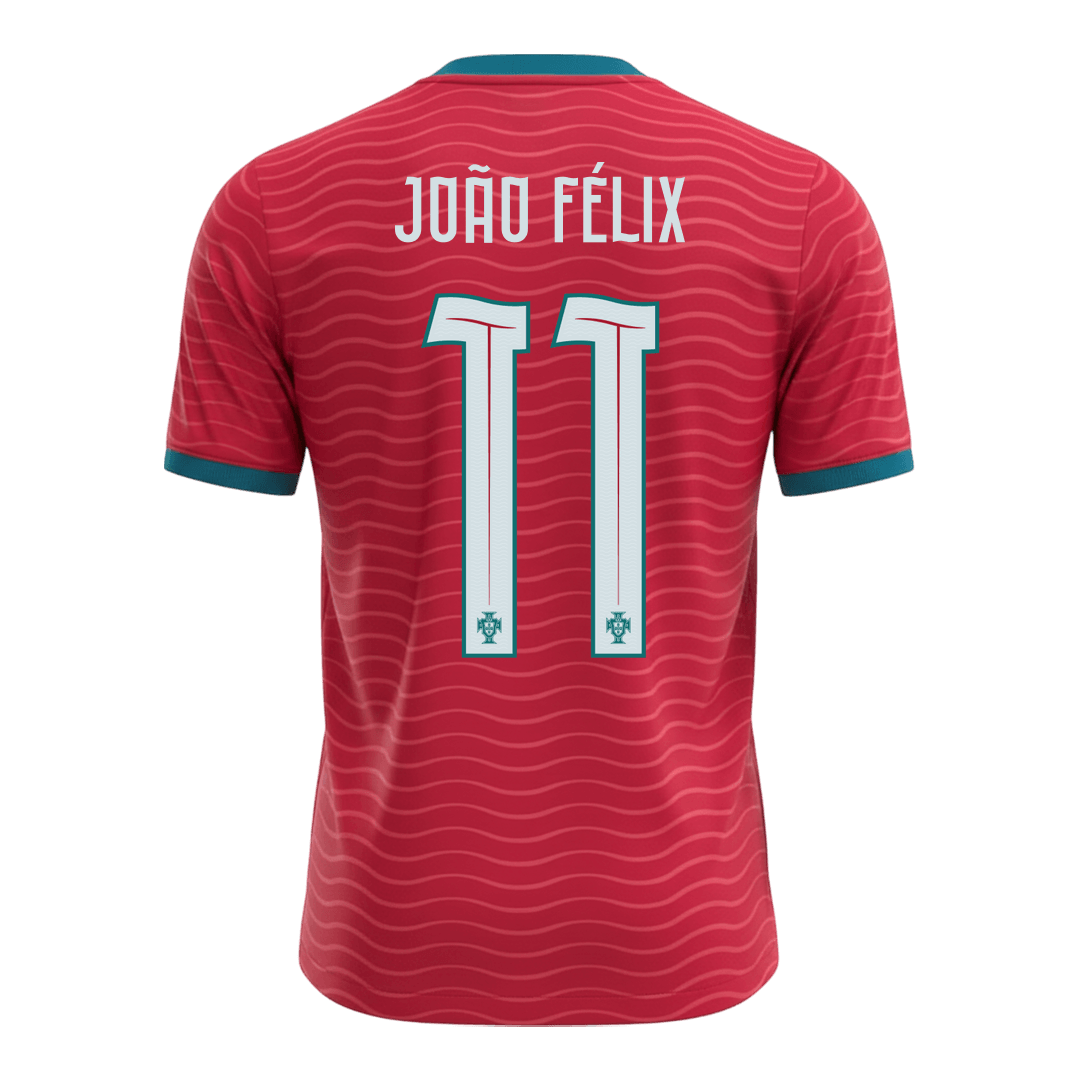 Calidad Premium Camiseta JOÃO FÉLIX #11 Portugal 2026 Primera Equipación Copa del Mundo -Versión Hincha