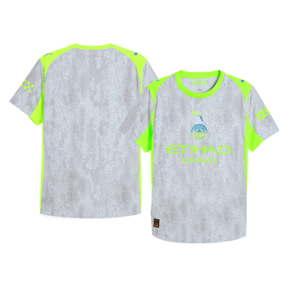 Camiseta Auténtica Manchester City 2025/26 Tercera Equipación -Versión Jugador
