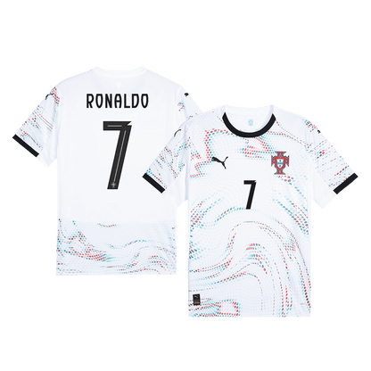 Camiseta RONALDO #7 Portugal 2025 Segunda Equipación Hombre - Versión Hincha