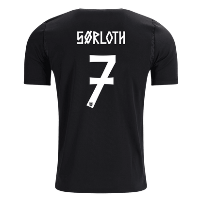 Camiseta SØRLOTH #7 Norway 2026 Segunda Equipación Copa del Mundo - Versión Hincha