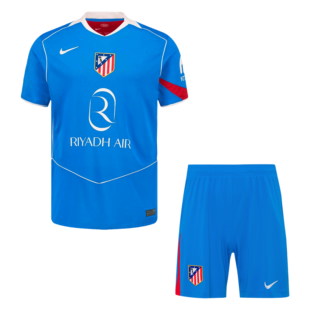 Conjunto Atletico Madrid 2025/26 Tercera Equipación