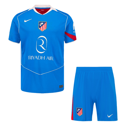 Conjunto Atletico Madrid 2025/26 Tercera Equipación