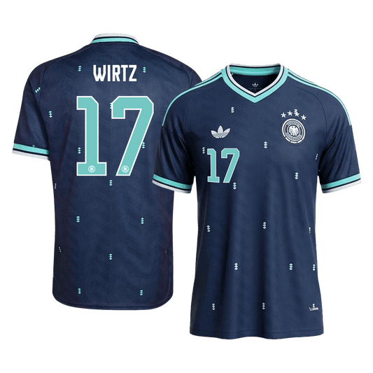Camiseta Wirtz #17 Alemania 2026 Segunda Equipación Copa del Mundo - Versión Hincha