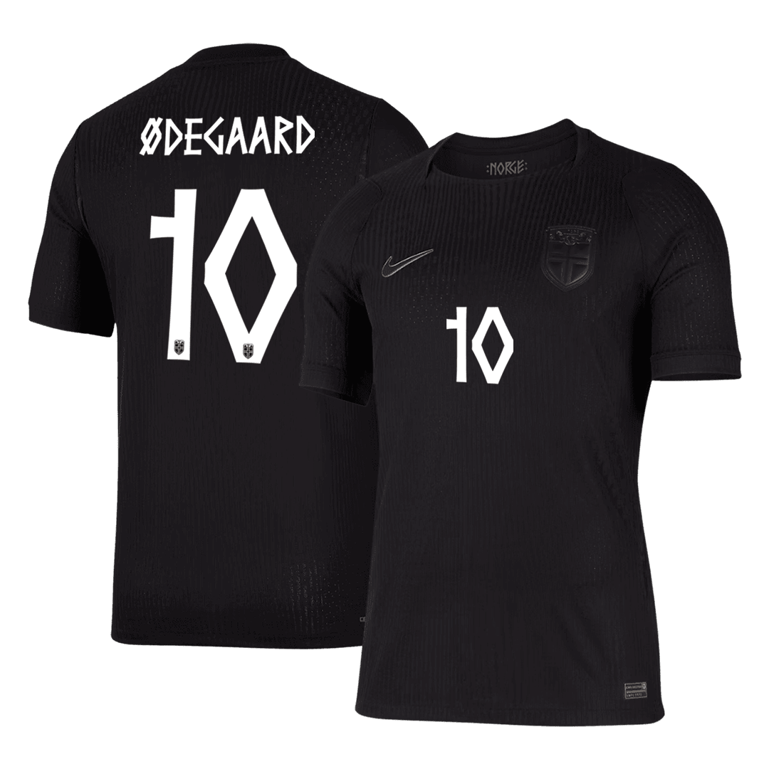 Camiseta Auténtica ØDEGAARD #10 Norway 2026 Segunda Equipación Copa del Mundo -Versión Jugador