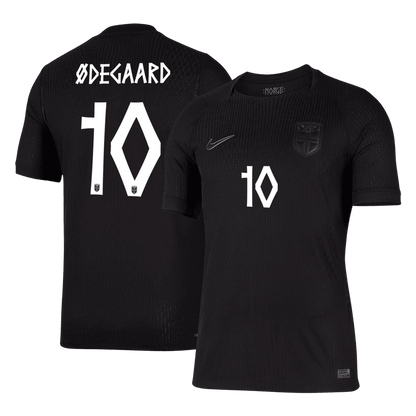 Camiseta Auténtica ØDEGAARD #10 Norway 2026 Segunda Equipación Copa del Mundo -Versión Jugador