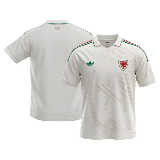 Camiseta Gales 2026 Segunda Equipación Copa del Mundo - Versión Hincha